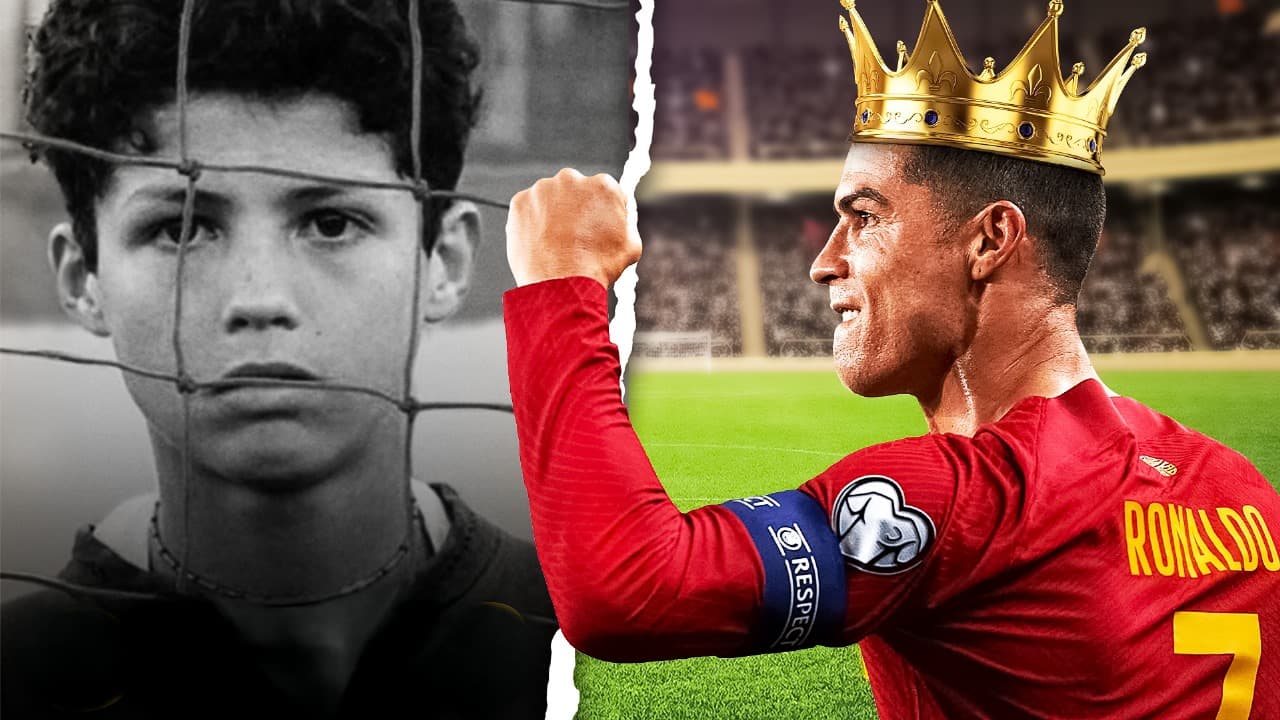 Ronaldo life story how he became from jenetor to Goat